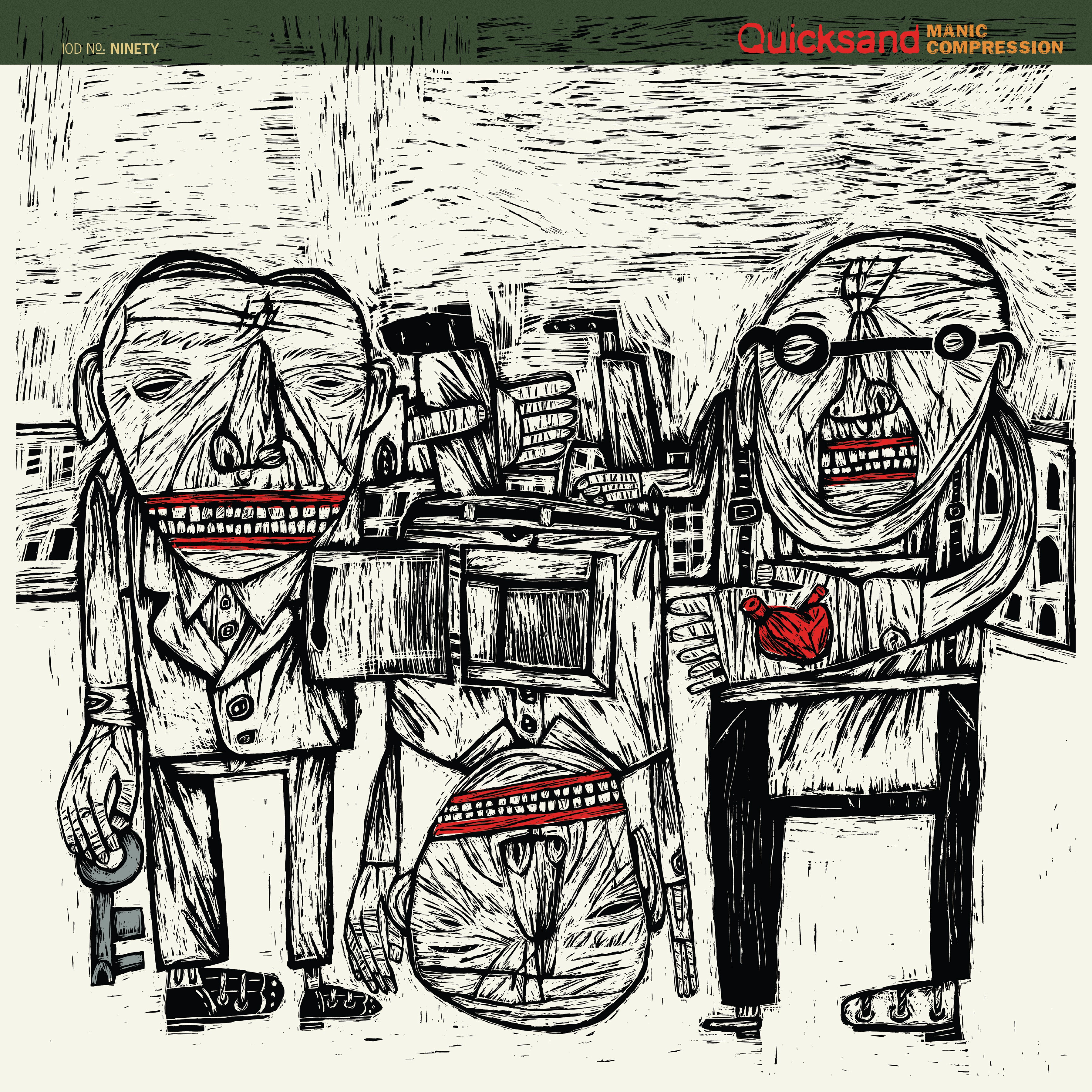 Quicksand 'Manic Compression' Deluxe Book – Iodine Recordings