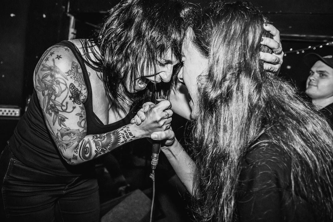 DC's NØ MAN return with their furious third LP "Glitter and Spit"