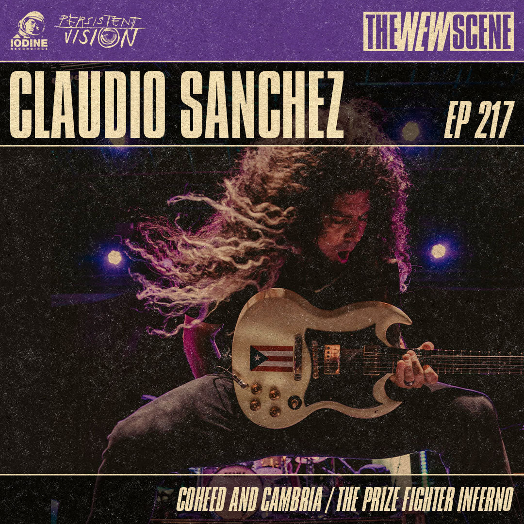 Ep.217: Claudio Sanchez of Coheed and Cambria / The Prize Fighter Infe ...