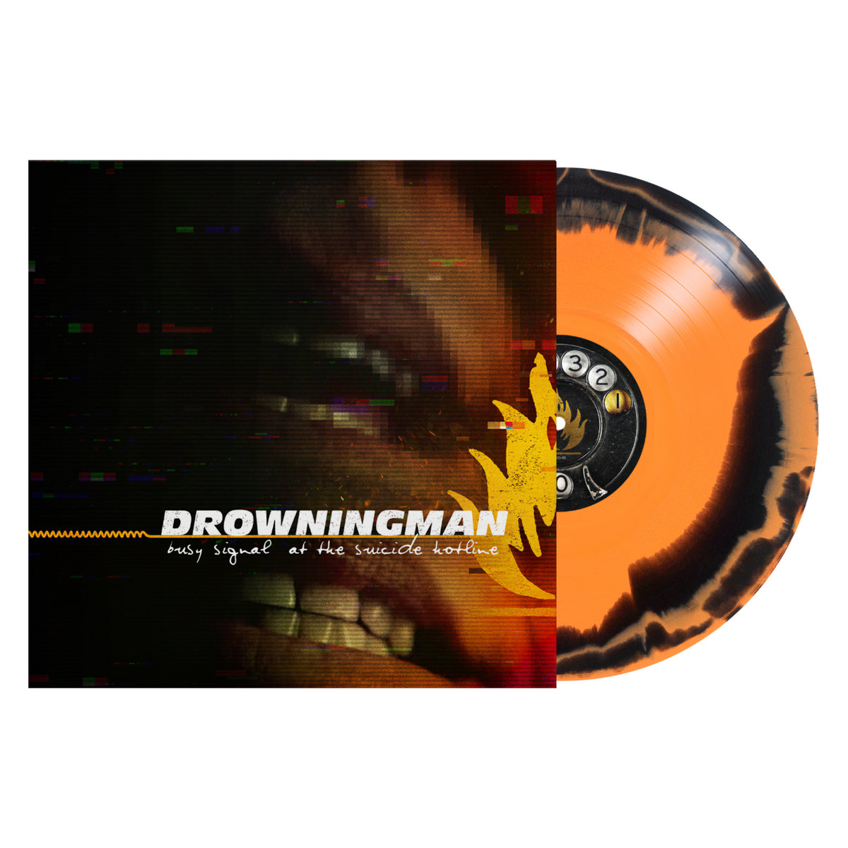 Drowningman 'Busy Signal at the Suicide Hotline' – alternate view