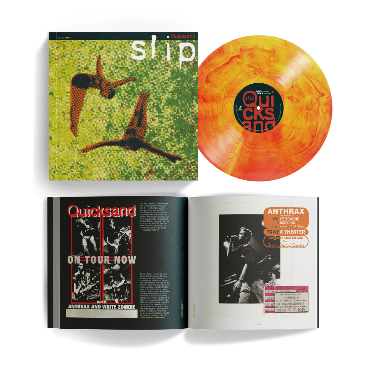 Quicksand 'Slip' Deluxe Book – alternate view