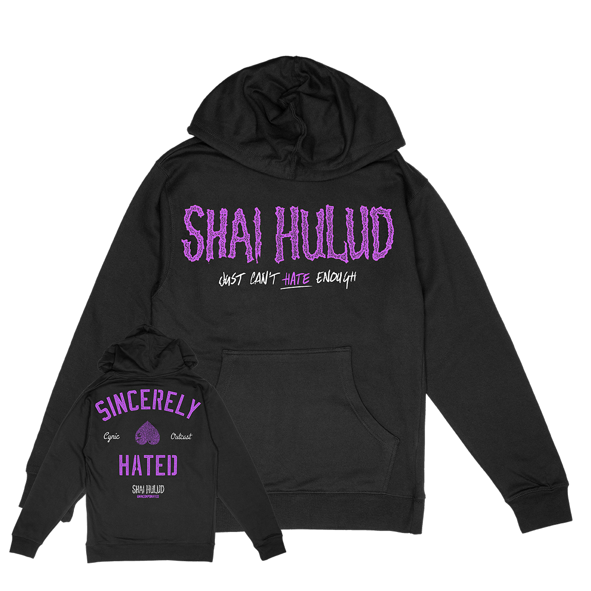 Shai Hulud Just Can't Hate Enough Hoodie