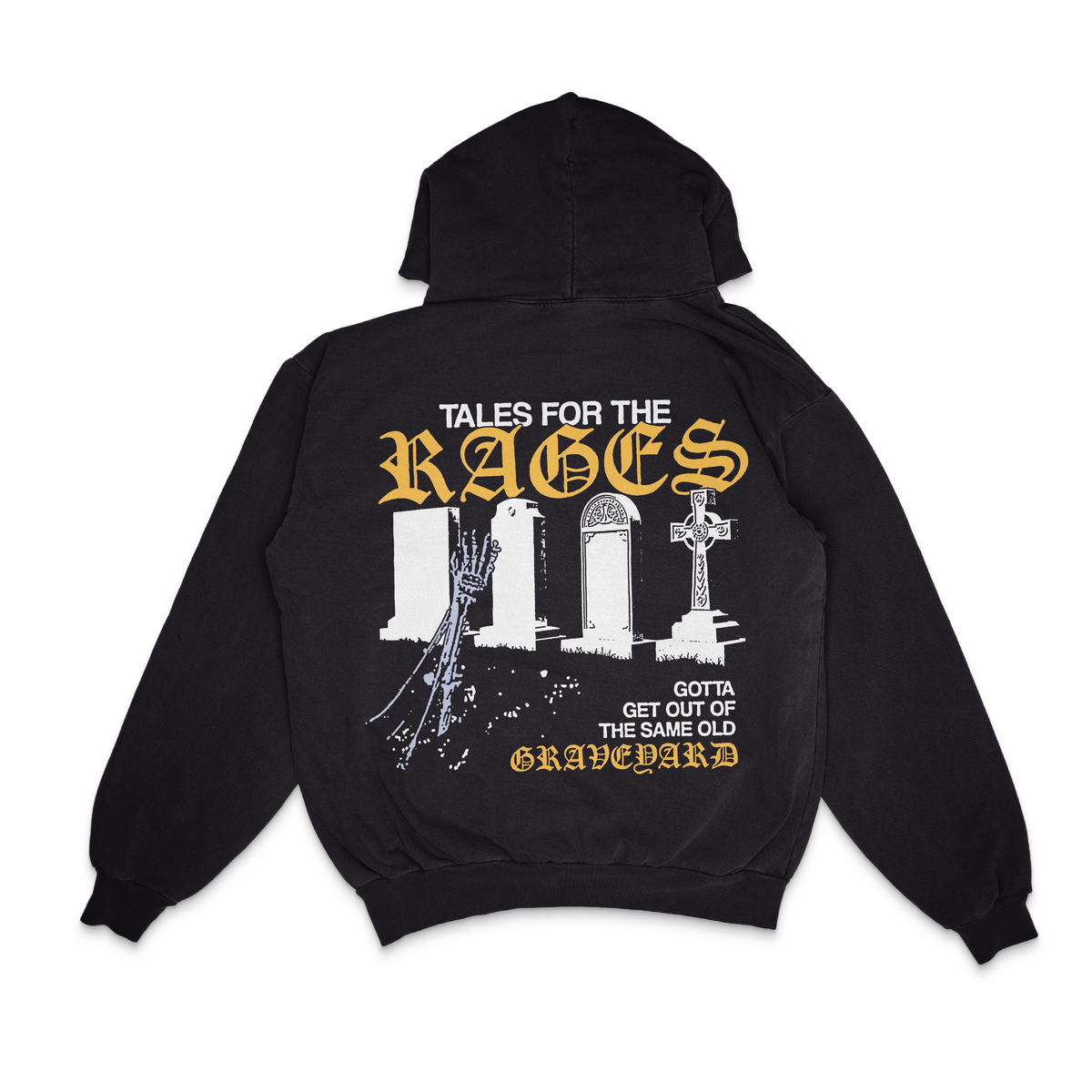 Piebald 'Graveyard' Hoodie – alternate view