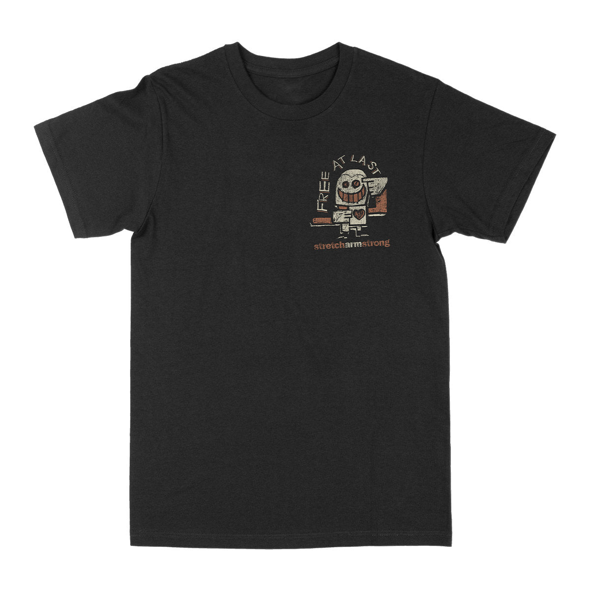 Stretch Arm Strong Free At Last Tee – alternate view 1