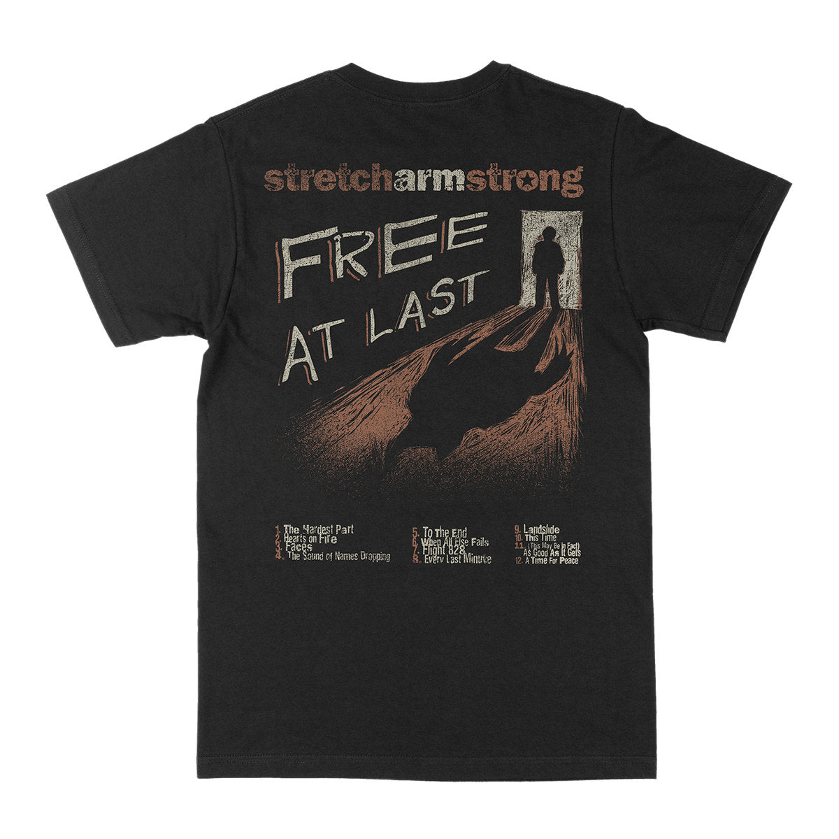 Stretch Arm Strong Free At Last Tee – alternate view 2